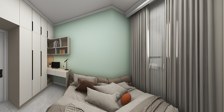 洋洋爱设计-盛世龙城-装修设计方案