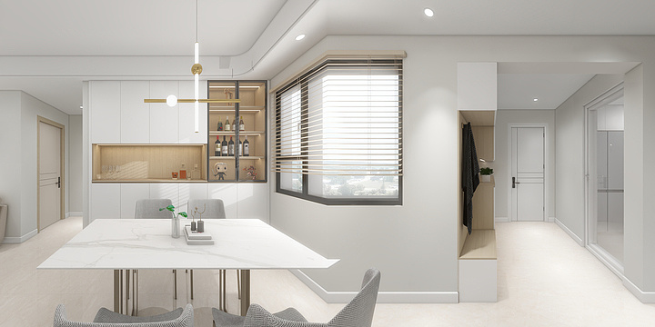 武汉品信家居-招商怡府7-1502-装修设计方案