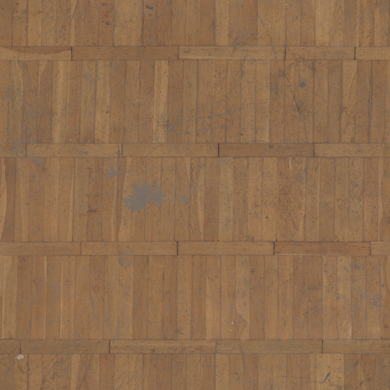 Warm Wood Flooring 3D Model in Brown