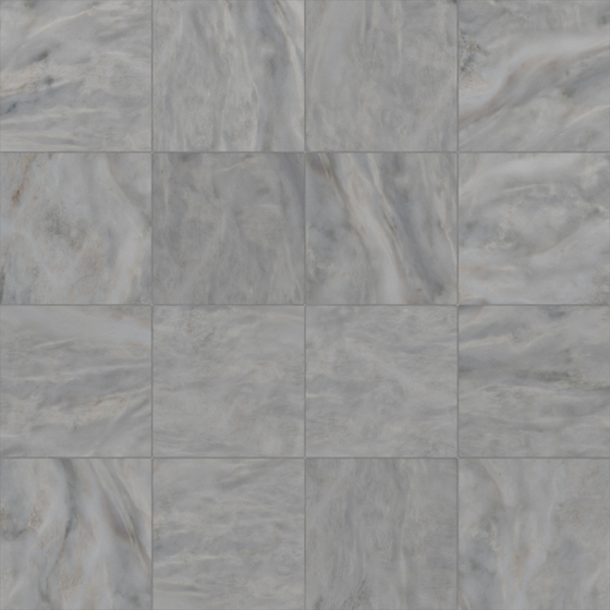 Marble 3D Model in Gray for Soft Decoration