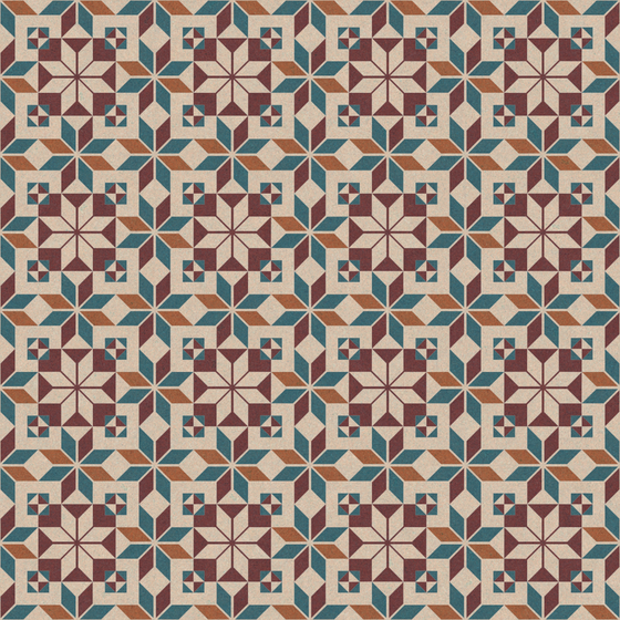 Green and Brown Ceramic Tile 3D Model