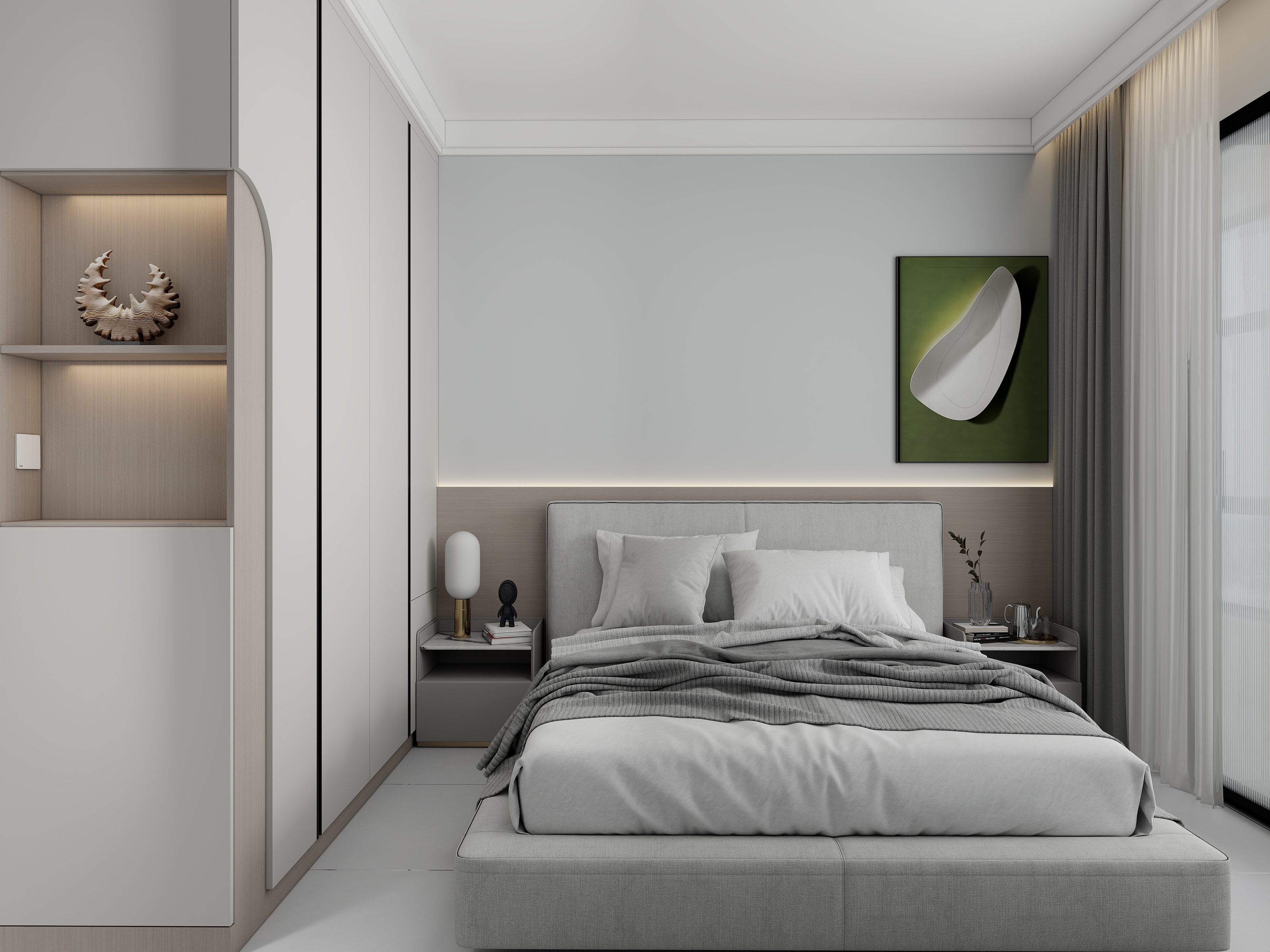 楚君河设计师-105㎡2室-装修设计方案