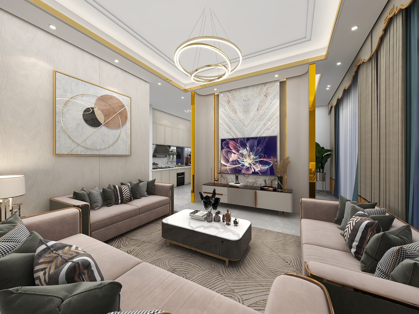 Oo毆o衛平-106㎡1室-装修设计方案