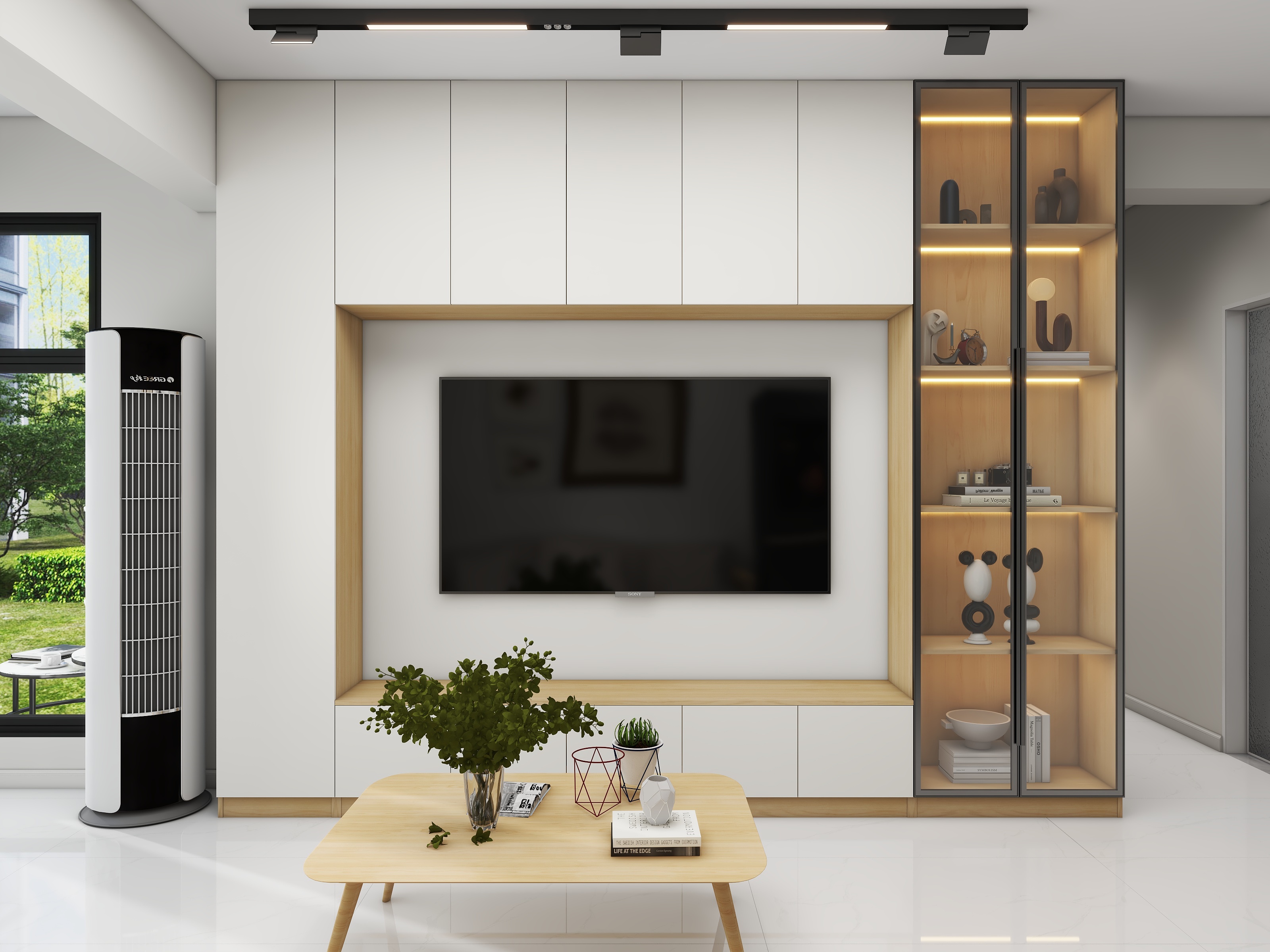 周帅iBykt-现代简约60㎡2室装修效果图