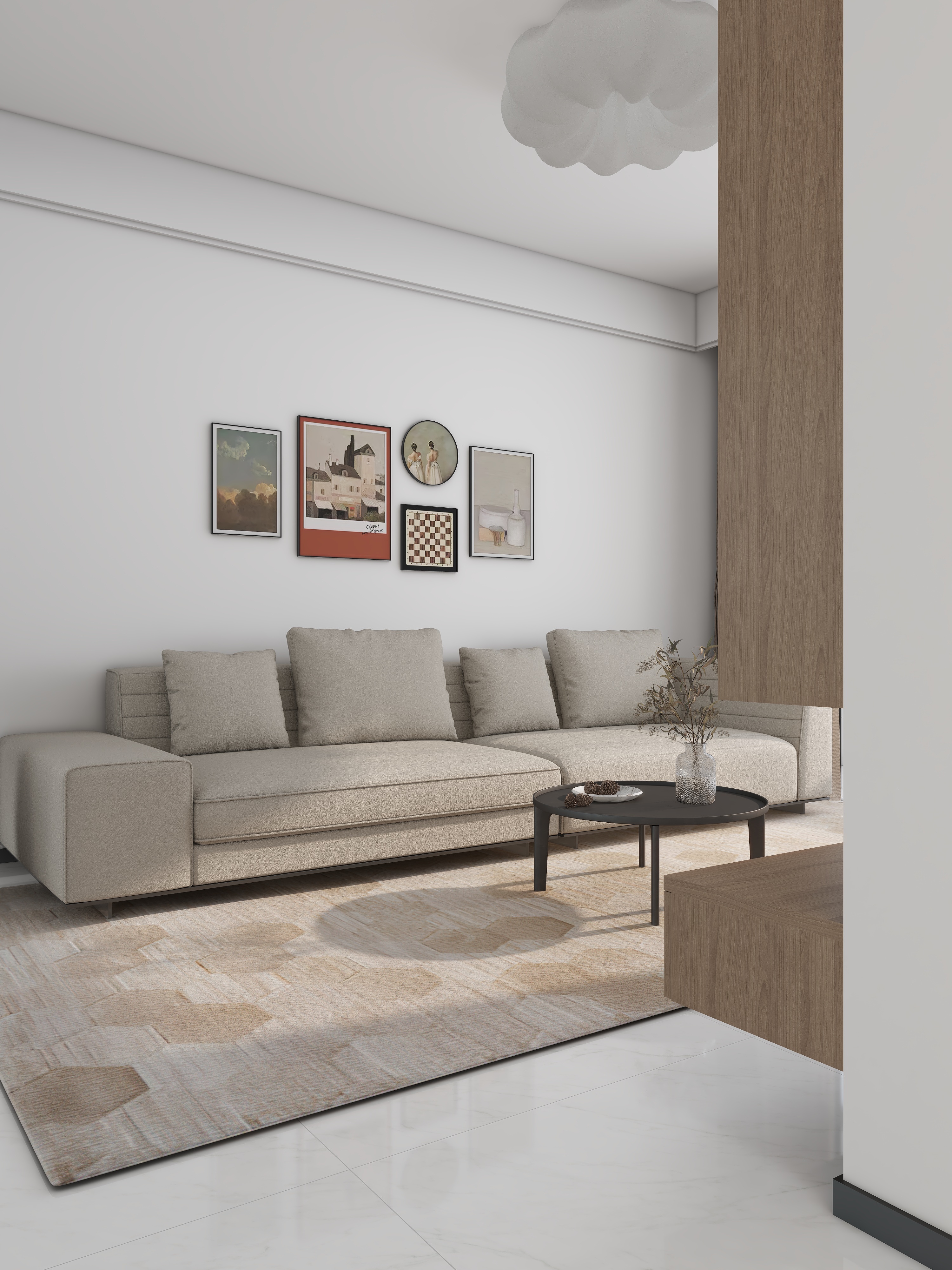 洲禾昇设计事务所-86㎡3室-装修设计方案