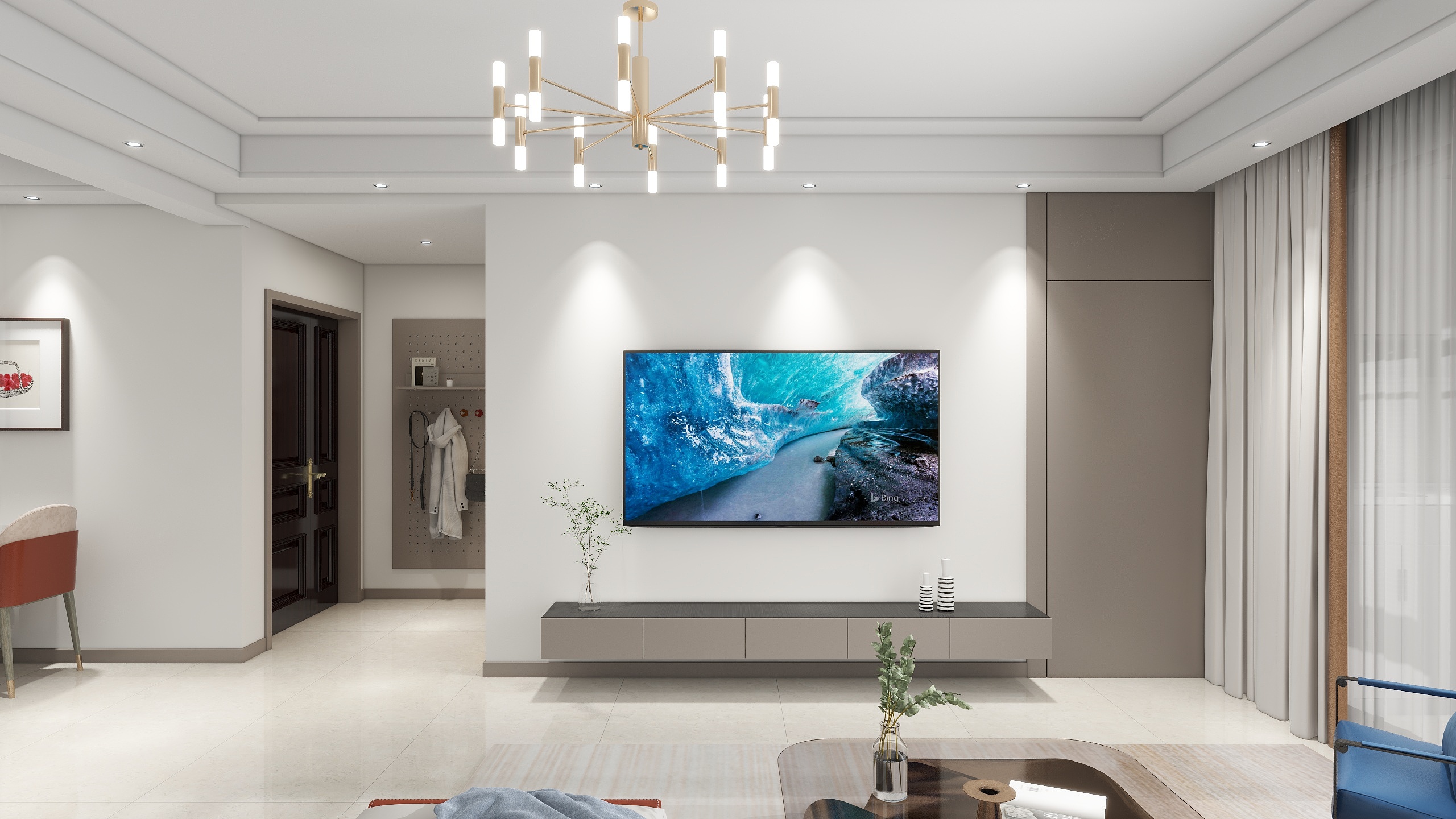 万禾装饰-武琪-沙河市观礼台105㎡3室-装修设计方案