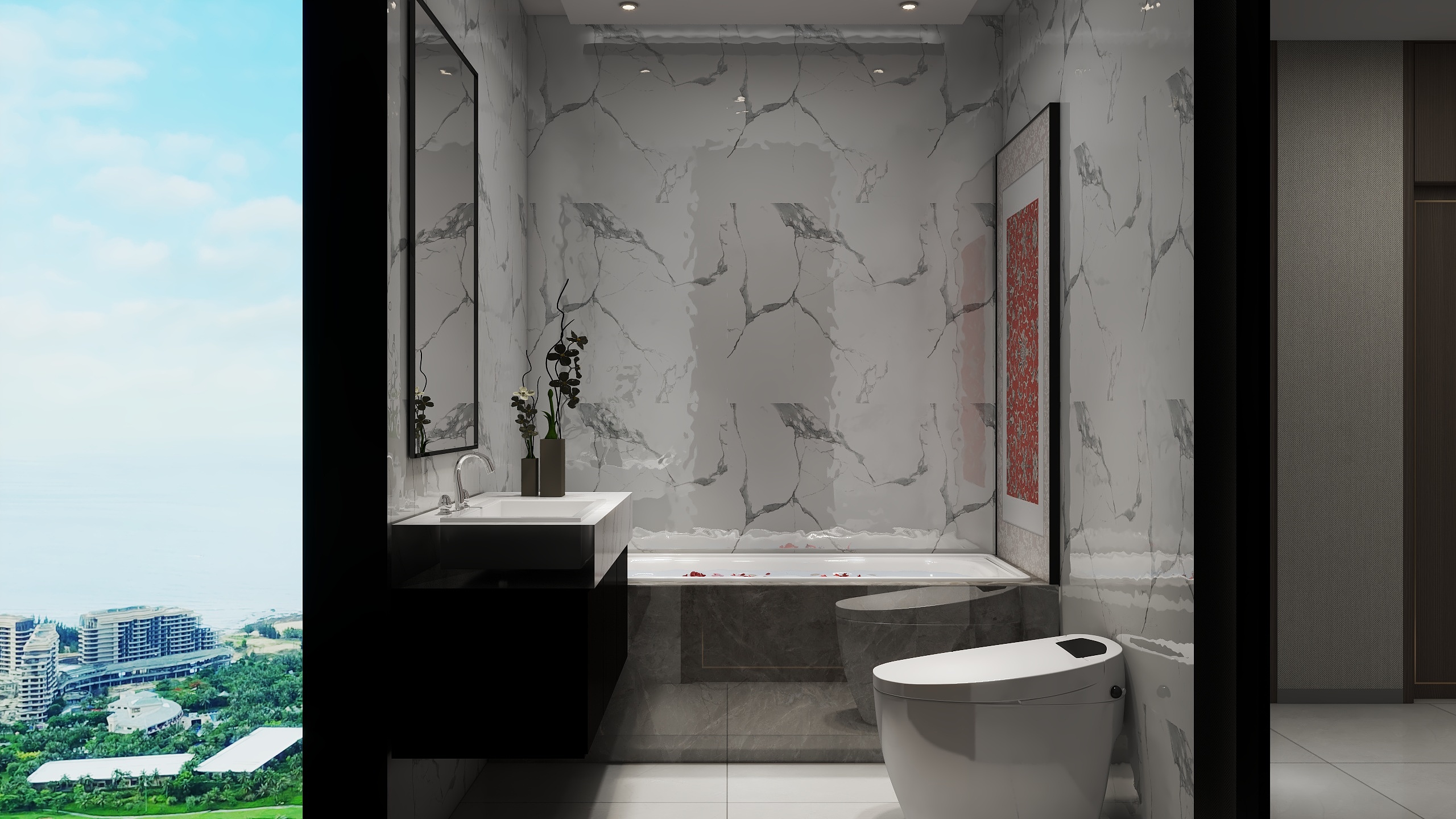 今奉-翰林苑134平三室两厅两卫-装修设计方案