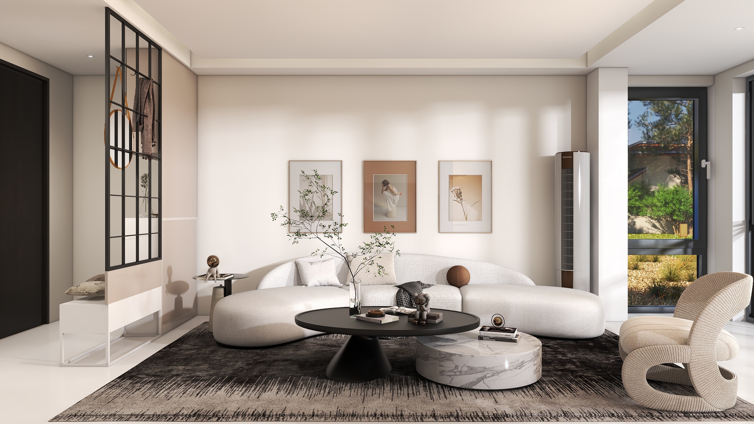 i人设计-阳光海岸165㎡5室装修效果图