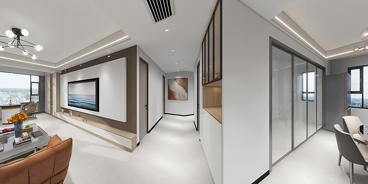 罗洪合-水晶澜庭140m²四房-装修设计方案