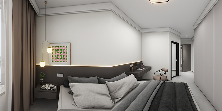 佳小姐-龙润庭-3室2厅2卫-装修设计方案