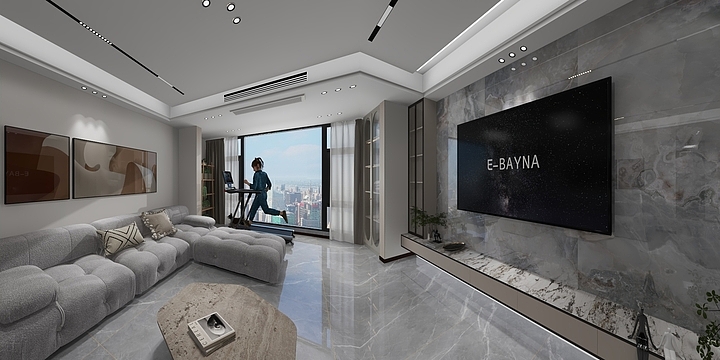 专业3D效果图设计-国际社区詹小姐-装修设计方案