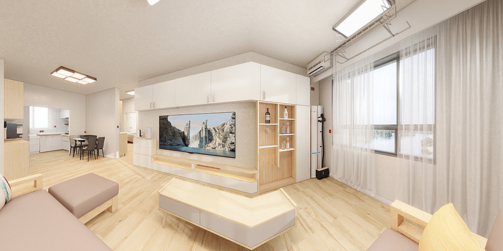 热心网友小安-保利西山林语5.0 乌鲁木齐 书房次卧对调-装修设计方案