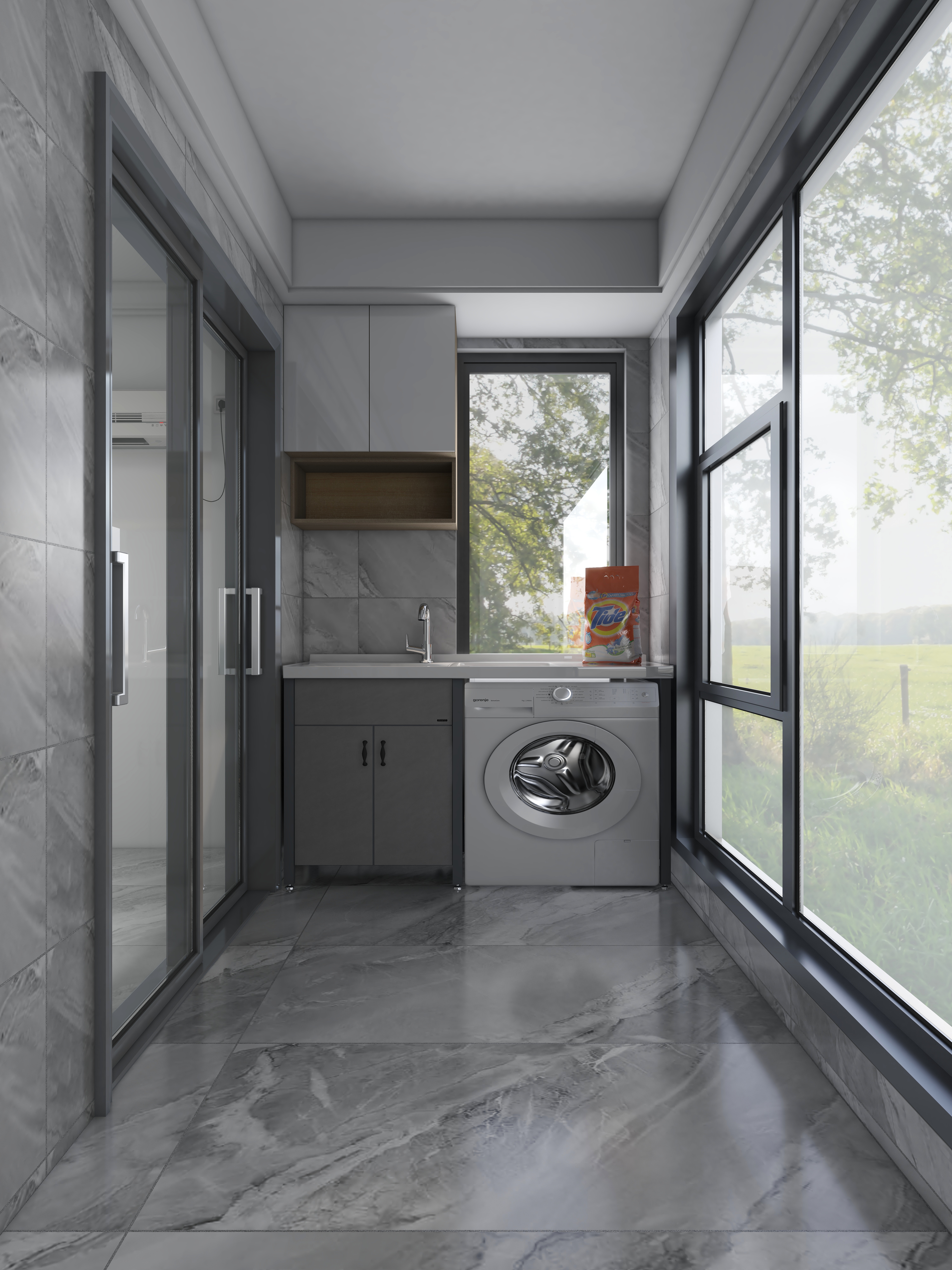 陈建斐-湖北省电力公司崇阳县大集新城-汪府108㎡3室-装修设计方案