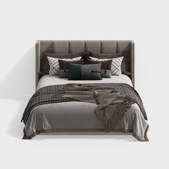 Double bed modern style