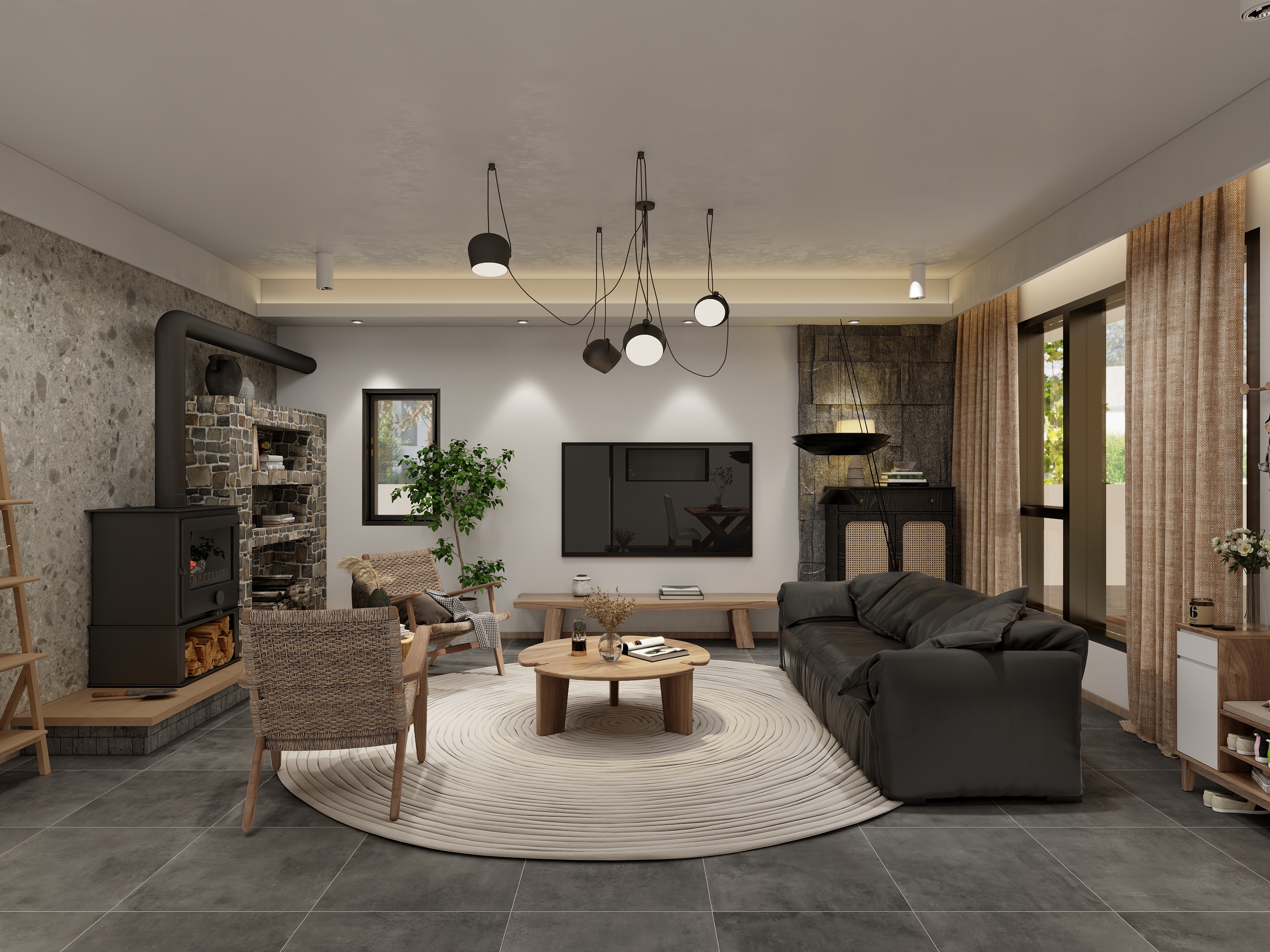 周士博-朱砂2-装修设计方案