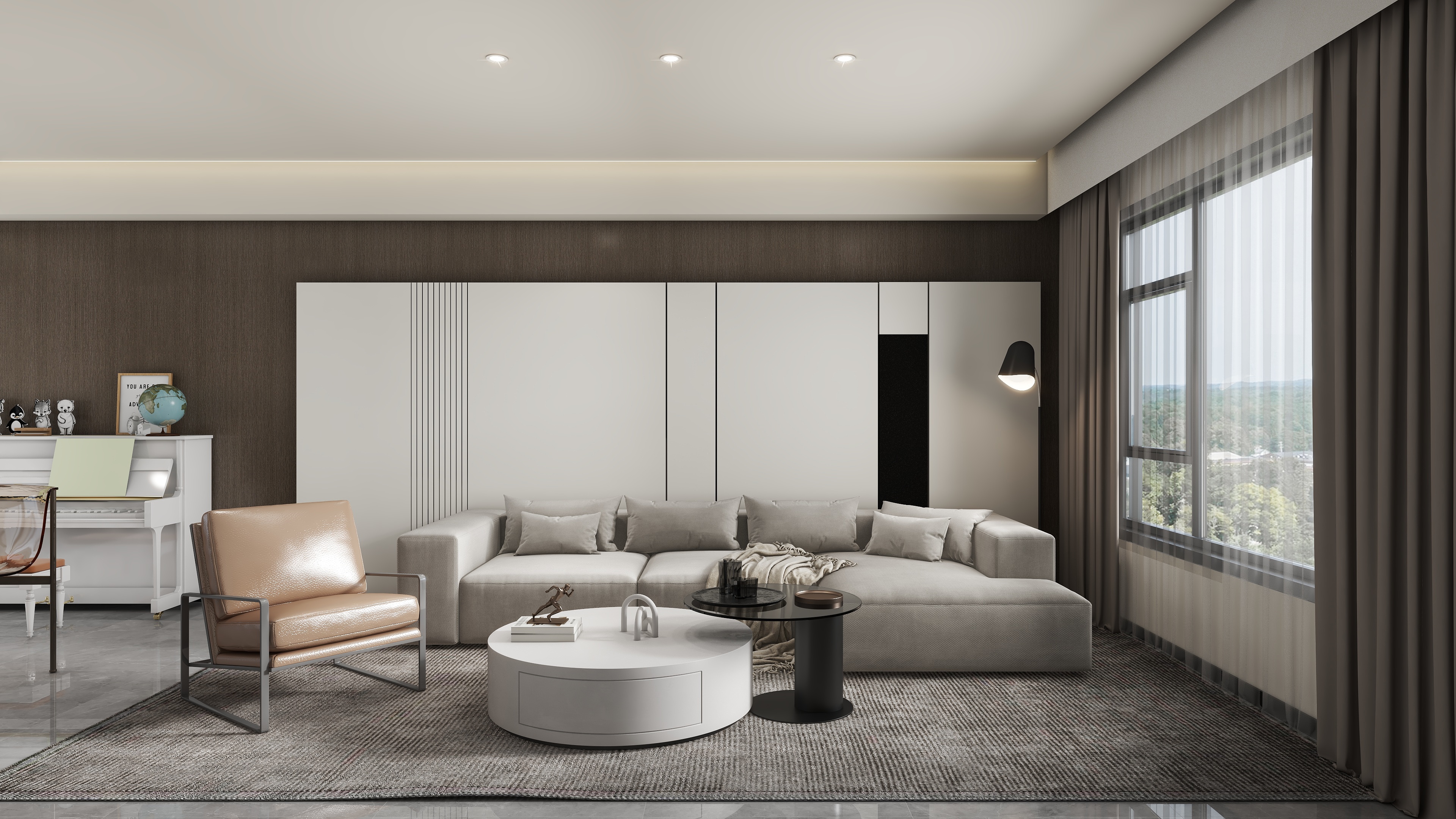 郑宏熙-123㎡现代简约风装修效果图