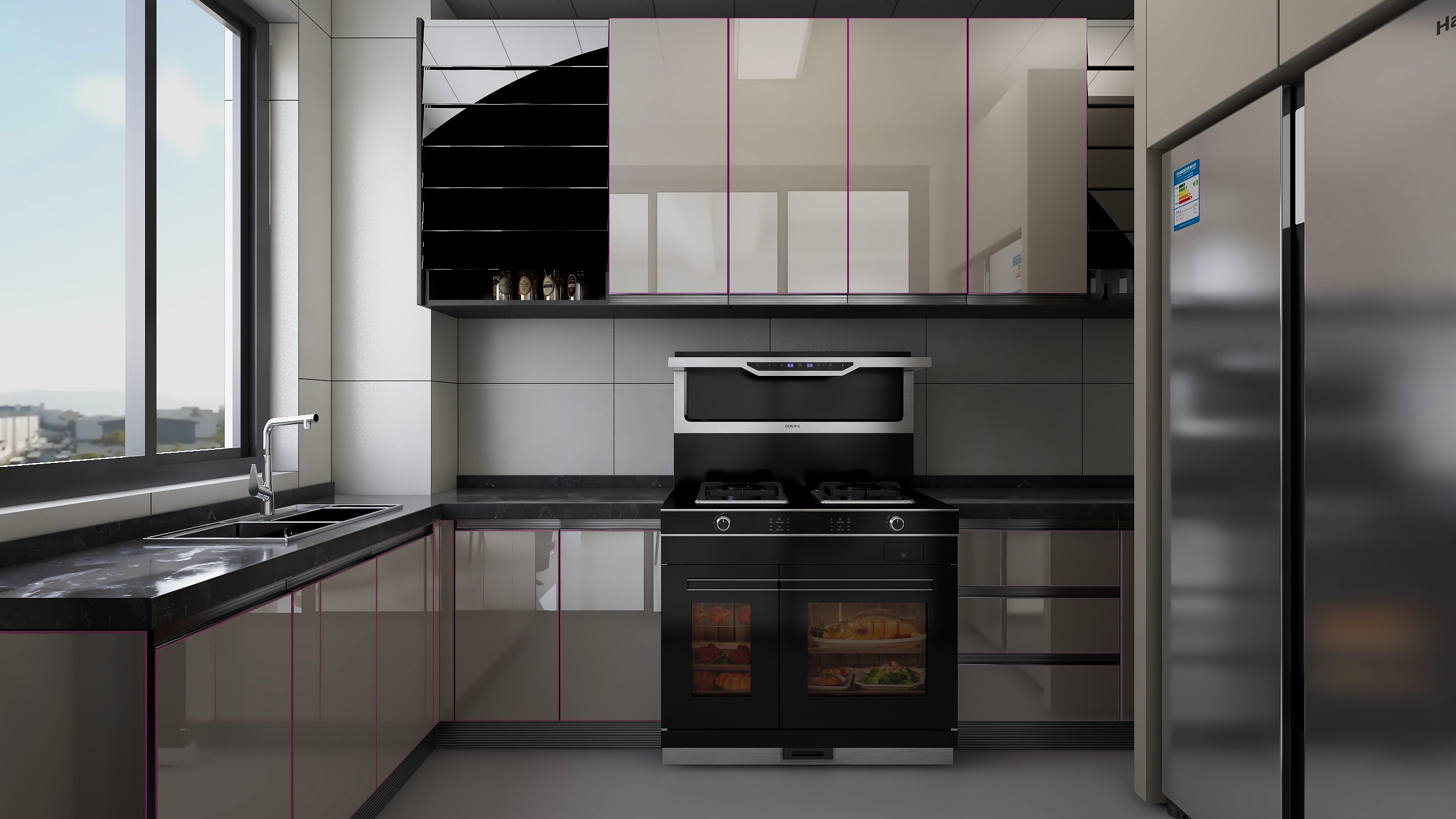 大理市美誉装饰工程有限公司-大通珑府104㎡3室-装修设计方案