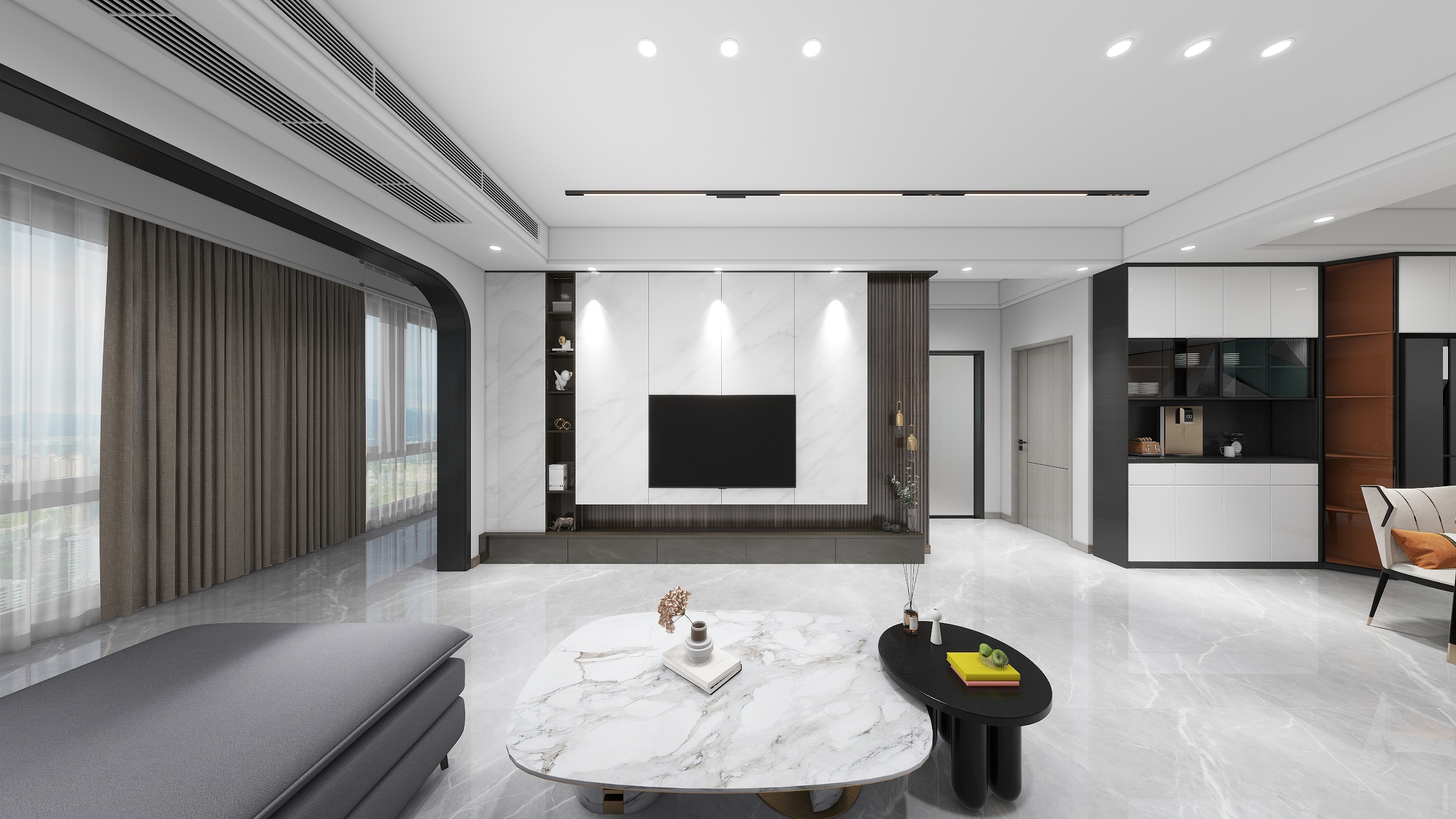 鸿杨装饰-万联文林华府7-1102-装修设计方案