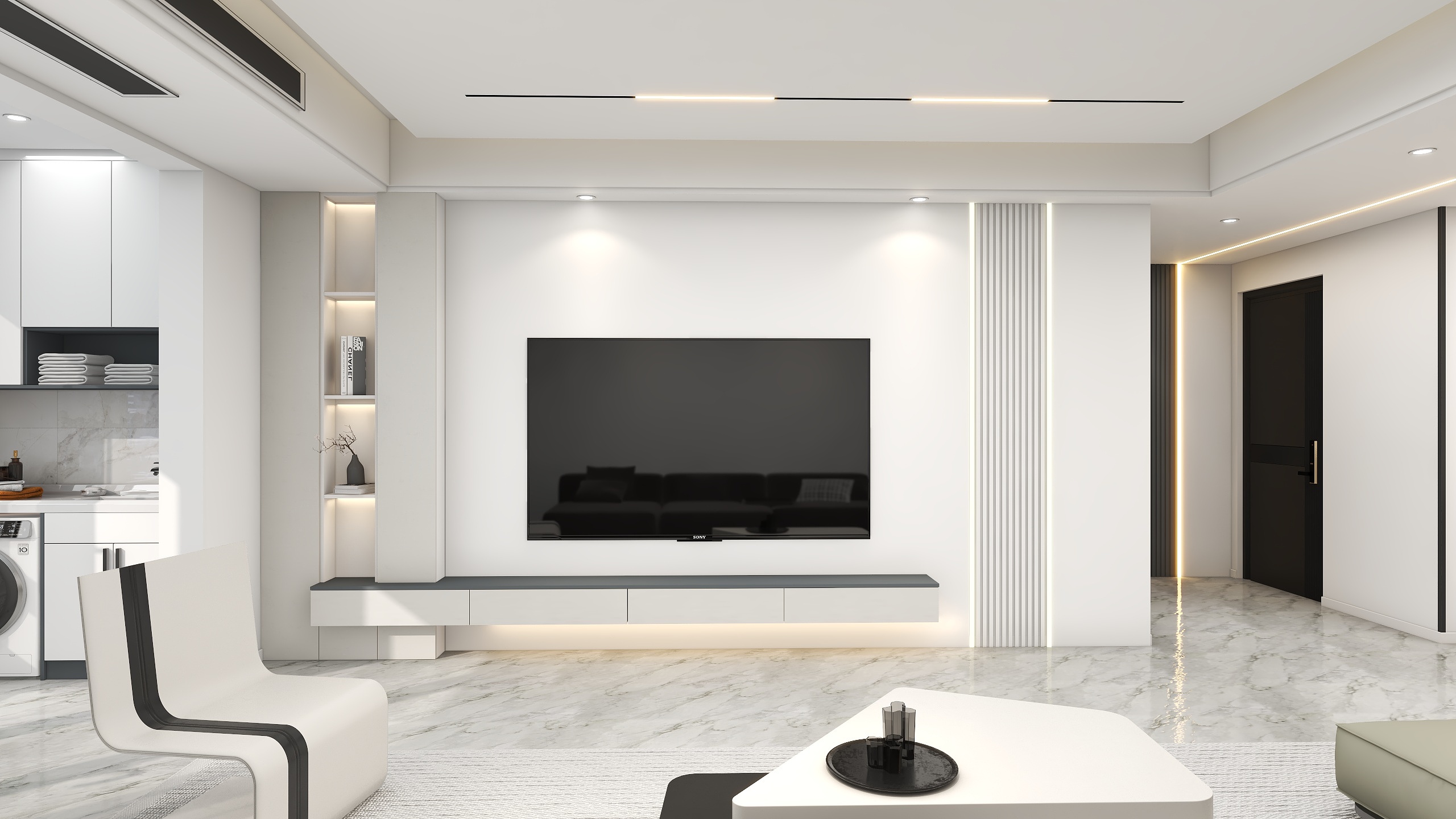 MC的幸福生活-海棠园-现代简约166极简-装修设计方案