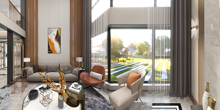 设计师壹一-二层别墅户型-装修设计方案