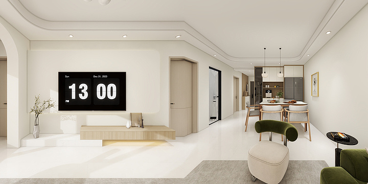 岷县意柜秦宗伟-滨江国际115-装修设计方案