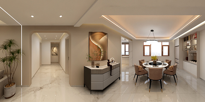 1名野生设计师-龙珠3期15号楼2单元701-装修设计方案