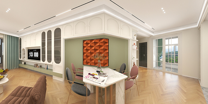 ゜.张惠惠-混搭109㎡3室-装修设计方案