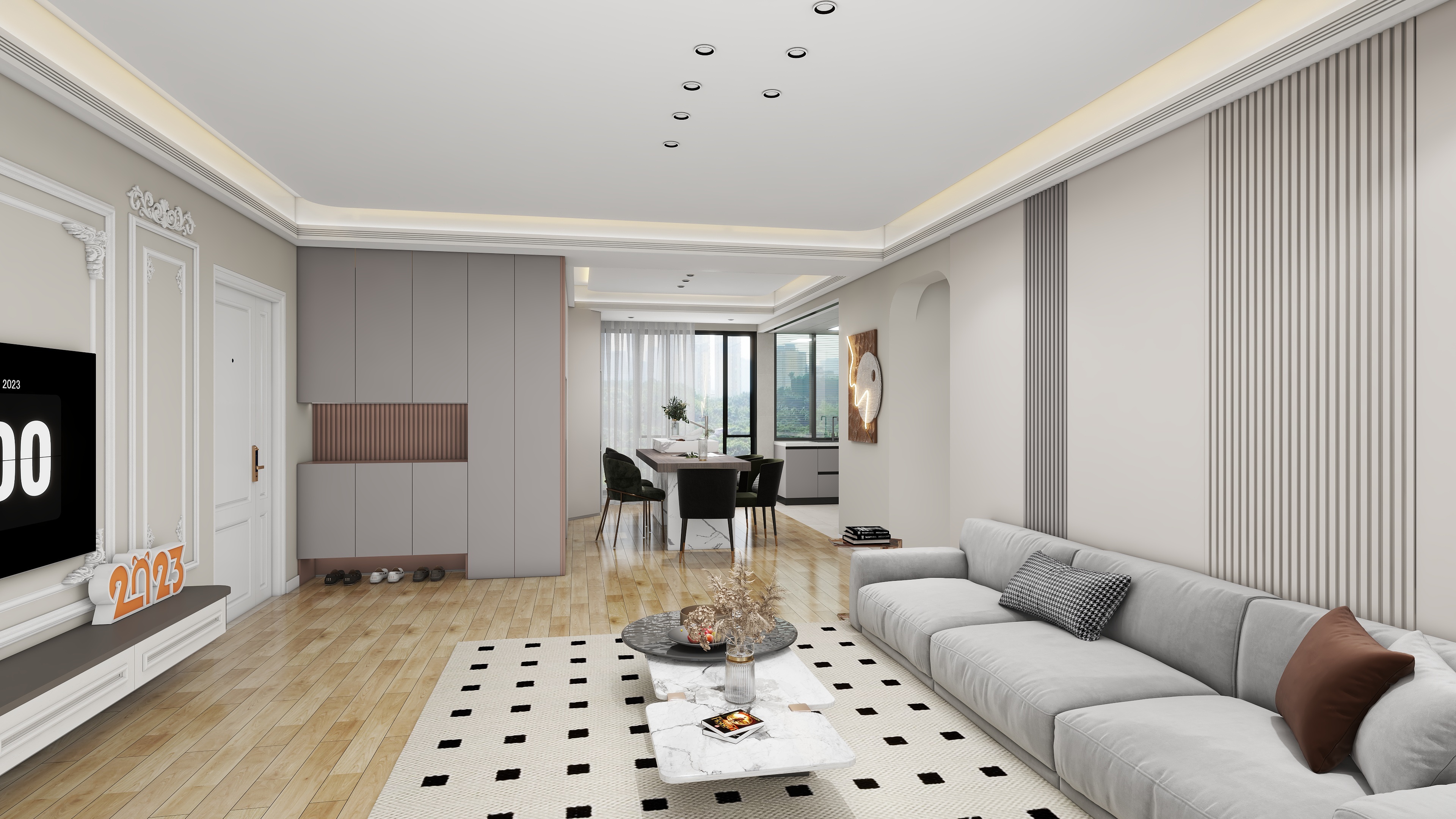 全案定制师-财富中心801-装修设计方案