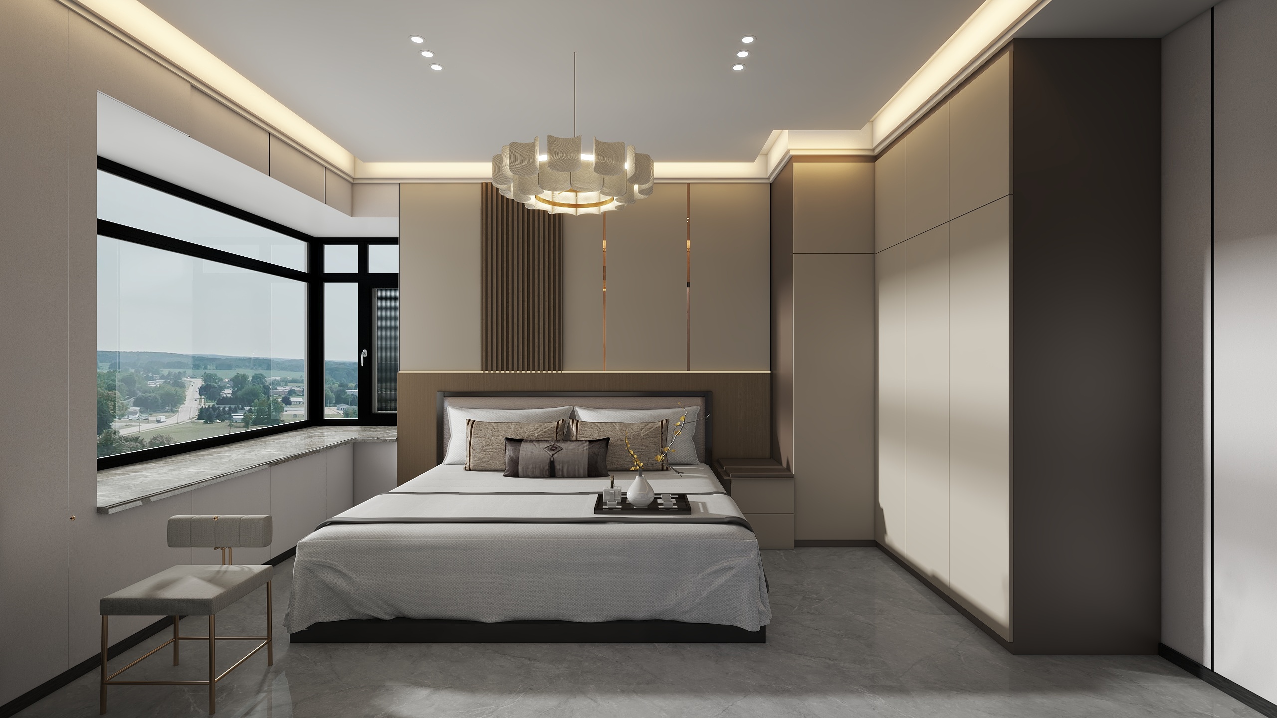 金鸿顶墙-中澳春城19栋徐总雅居-装修设计方案