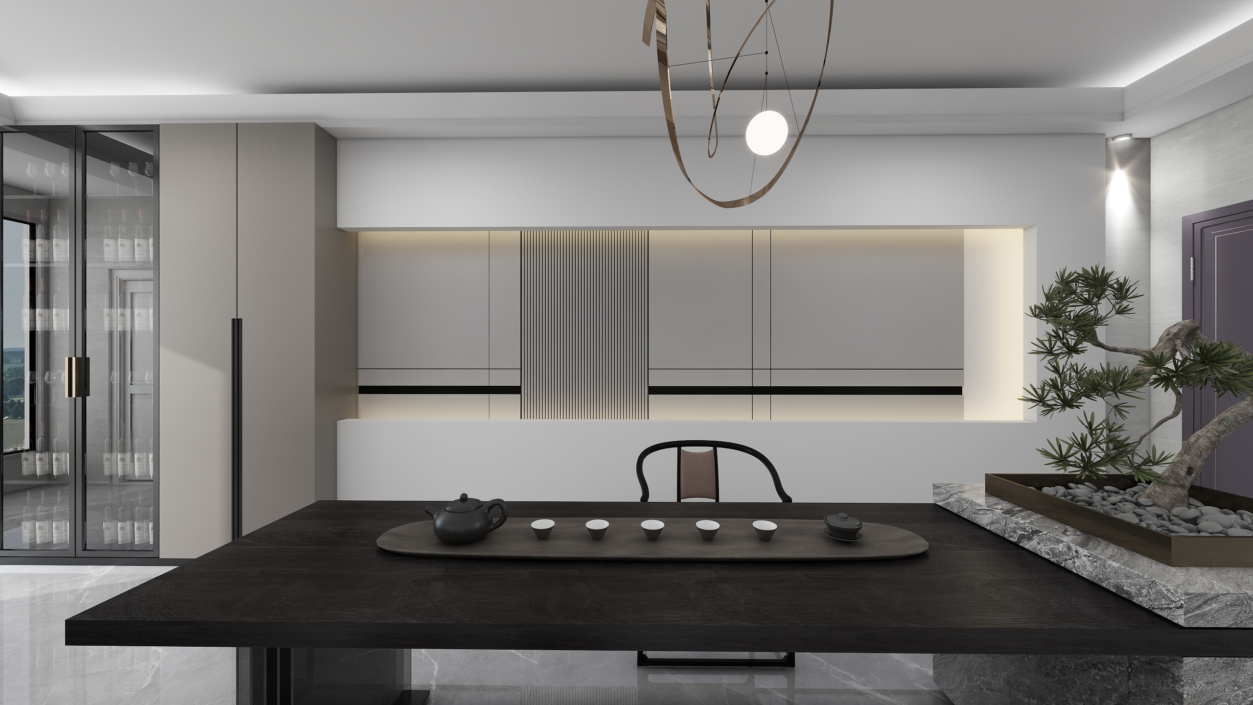 按时吃饭ing-茶室-装修设计方案