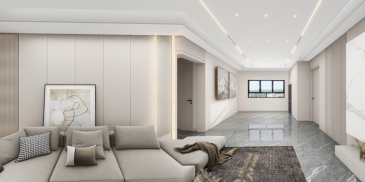 日升设计-德信3楼-装修设计方案