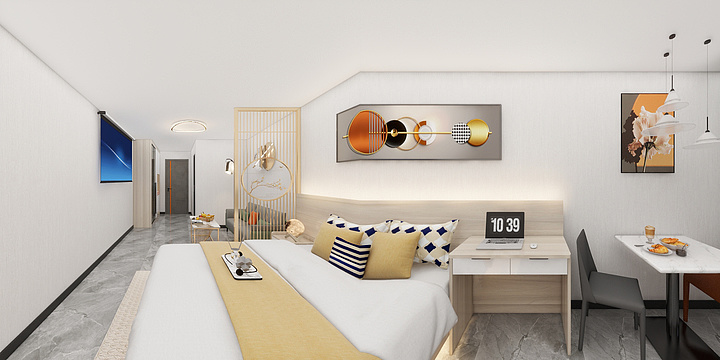 艾尚北欧家具-流塘余总户型一-装修设计方案