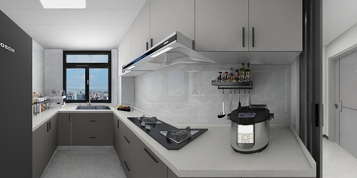 室内设计狐-轻奢万豪悦府115-装修设计方案