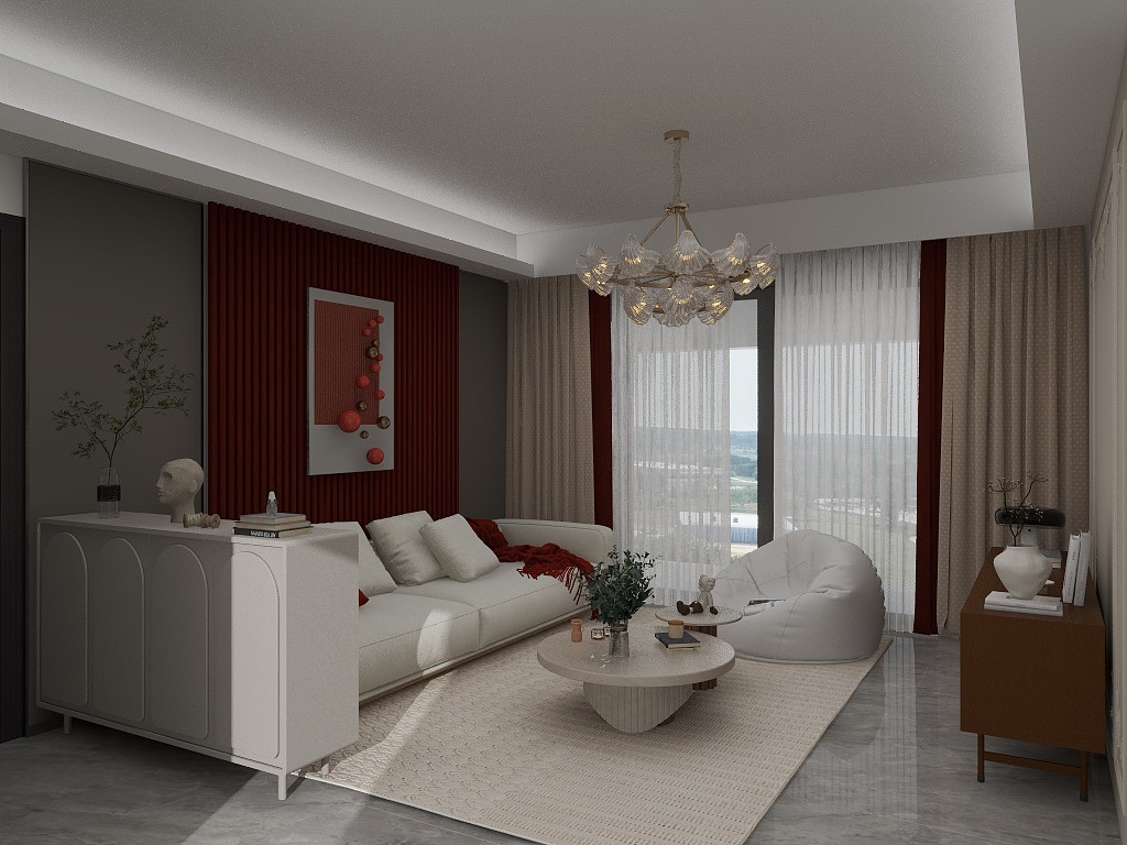 U嘉设计-中珠领域花苑-装修设计方案