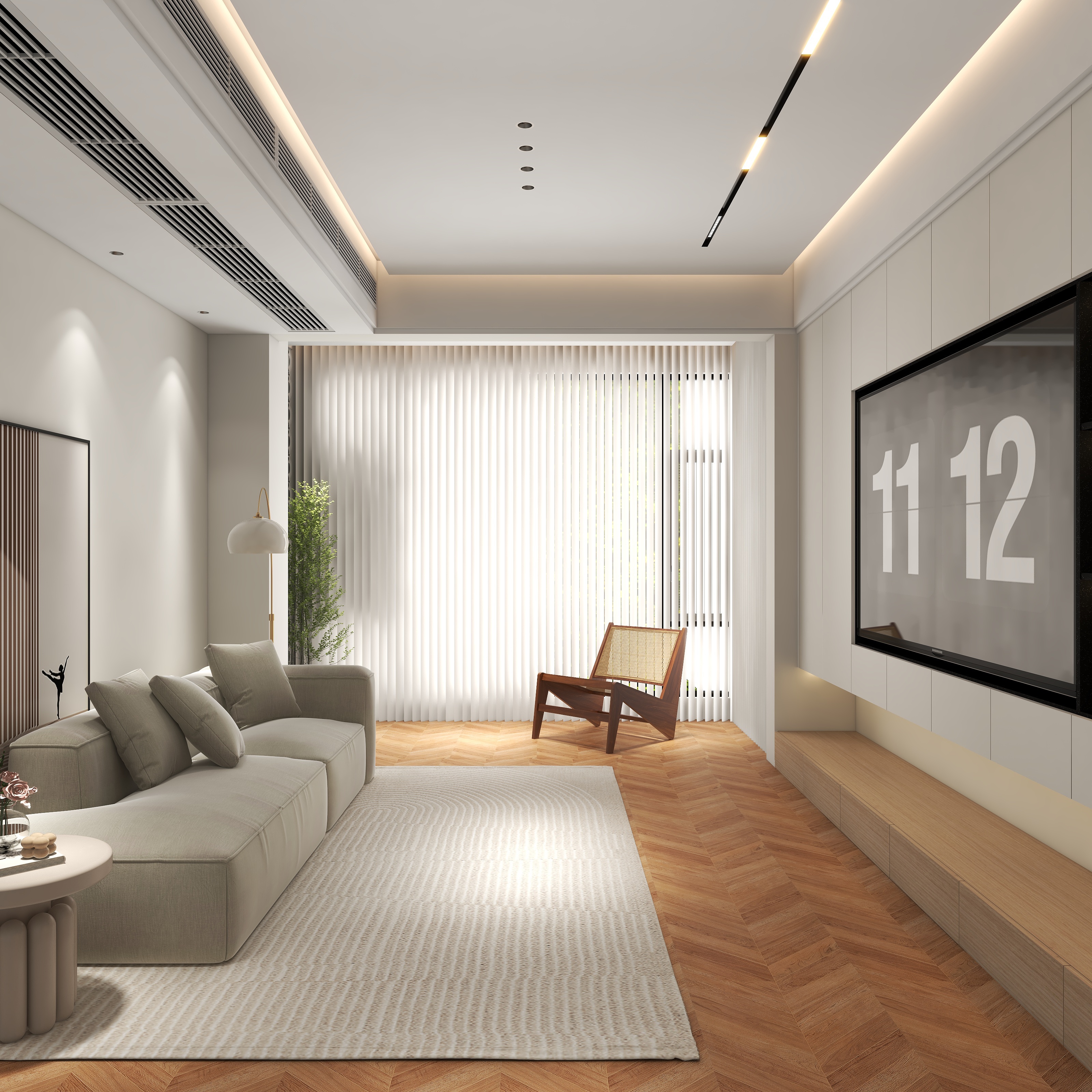 蒋祥如-78㎡2室-装修设计方案