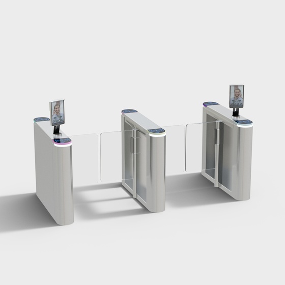 Mechanical modern turnstile