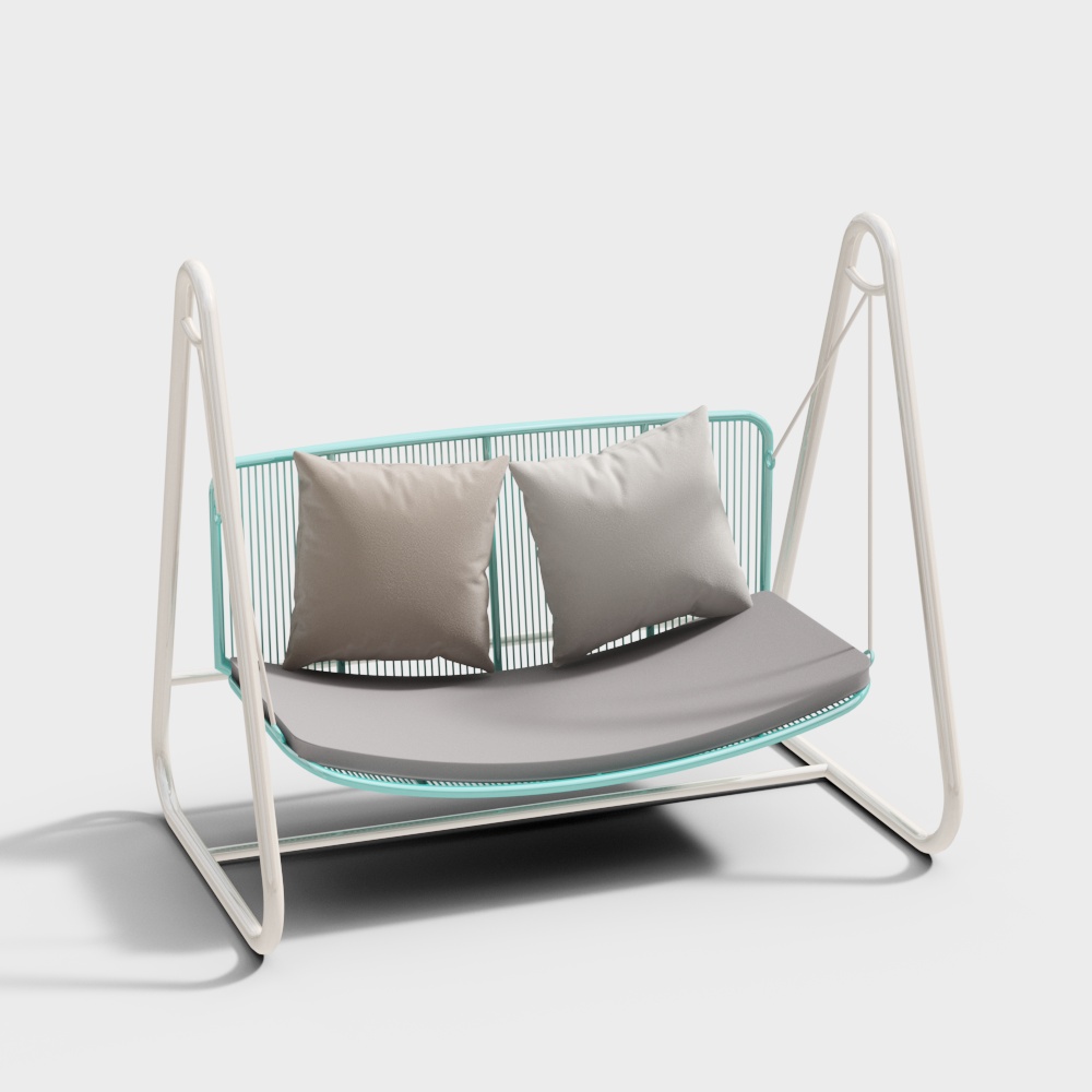 酒店藤椅3D模型