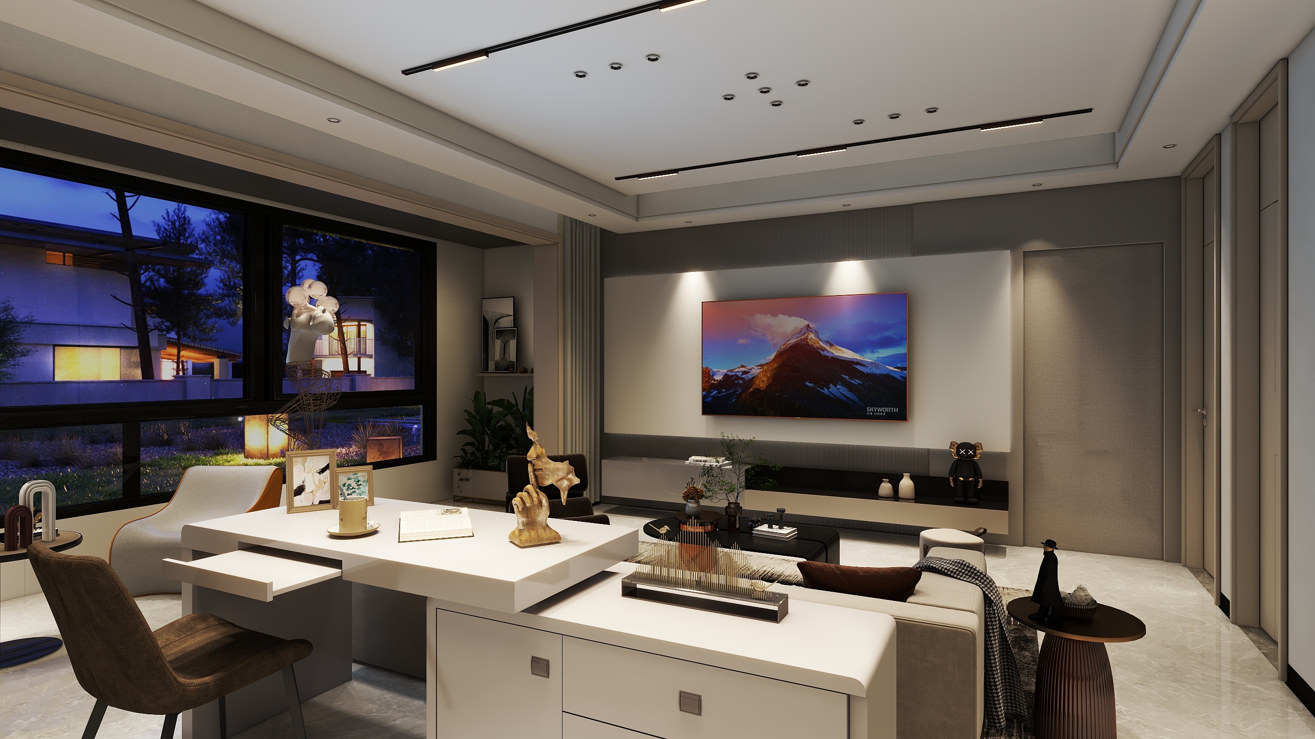 沐森云联-京城明珠125㎡3室-装修设计方案