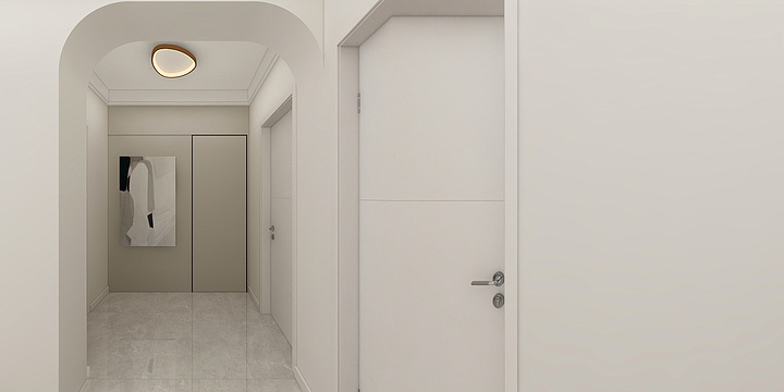 洛尔装饰设计-付庄小区5-2-303二次改造做图-装修设计方案