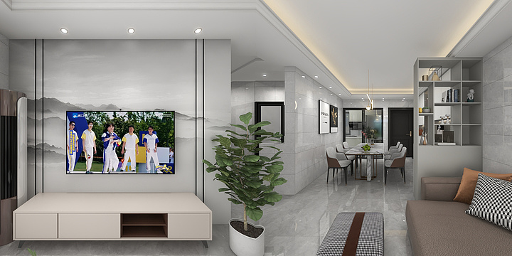 室内设计赵GS-世代锦园1栋1单元905-0707 改-装修设计方案