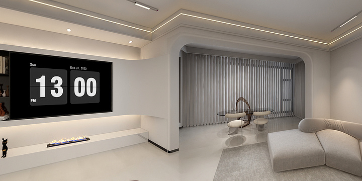 道本装饰-王鑫明-御江帝景6期10#2501-装修设计方案