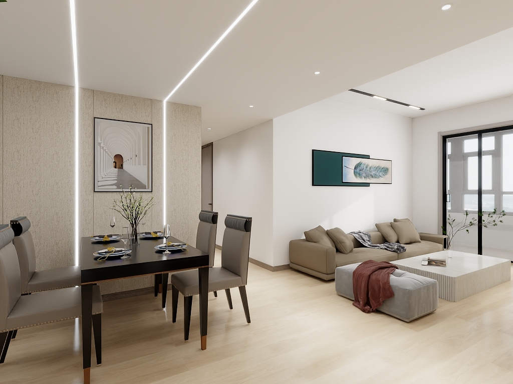 指南针艺术-洪大合悦滨江-装修设计方案