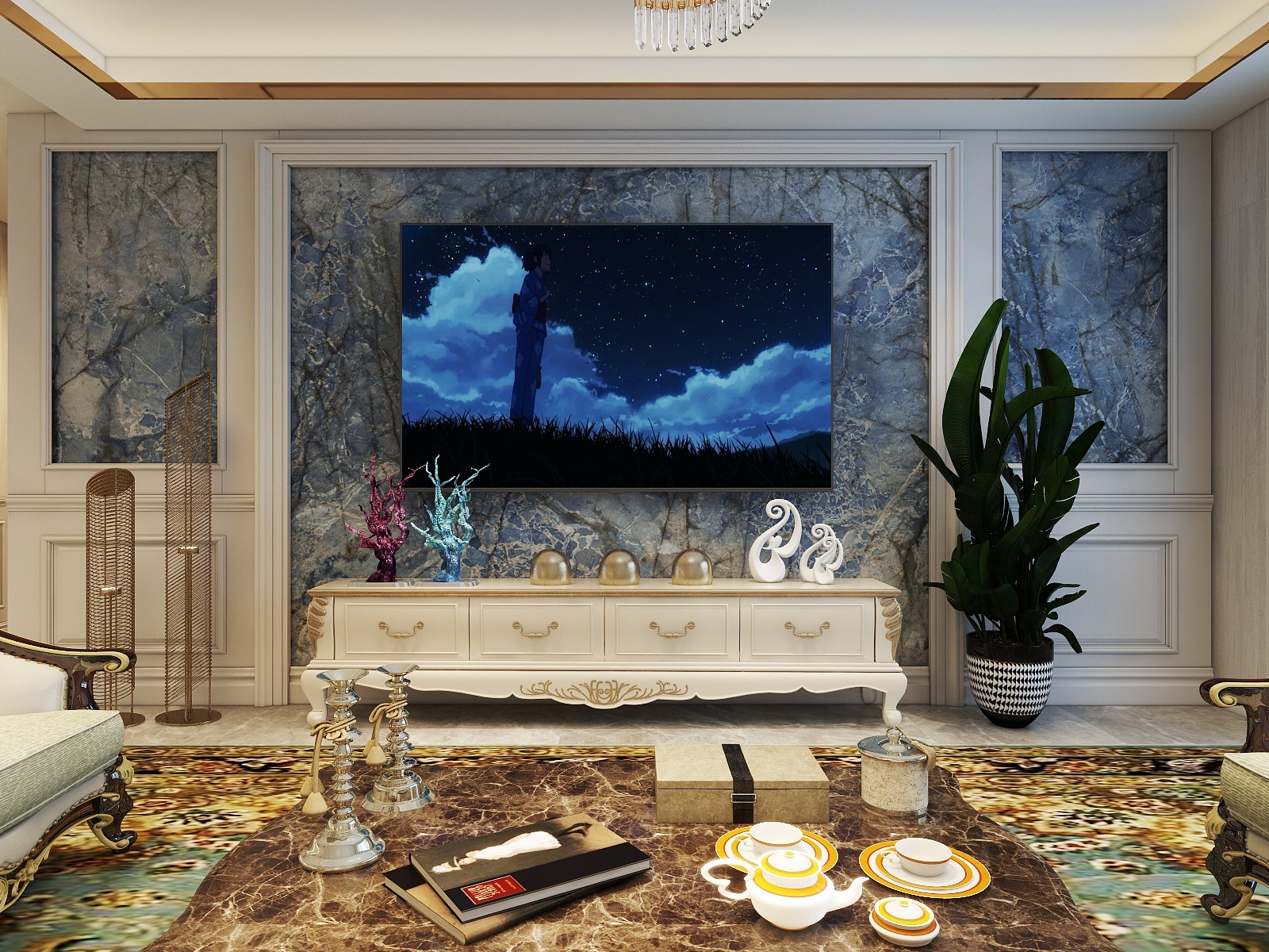 至幸设计-星河湾5号园271㎡5室-装修设计方案