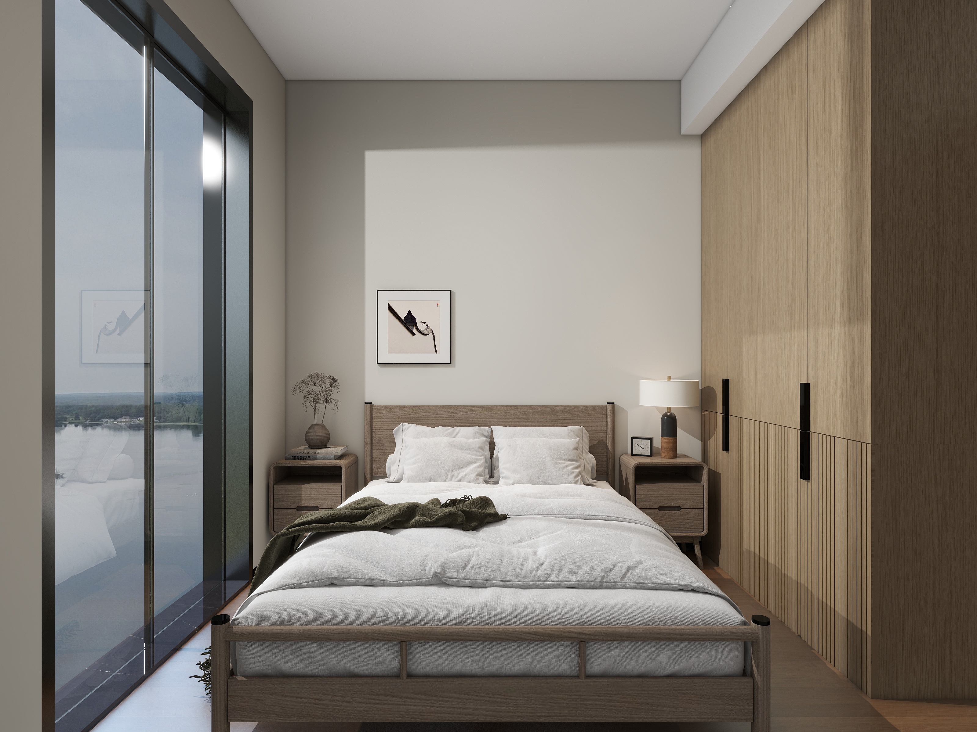 欣羽Design-新中式-卧室-装修设计方案