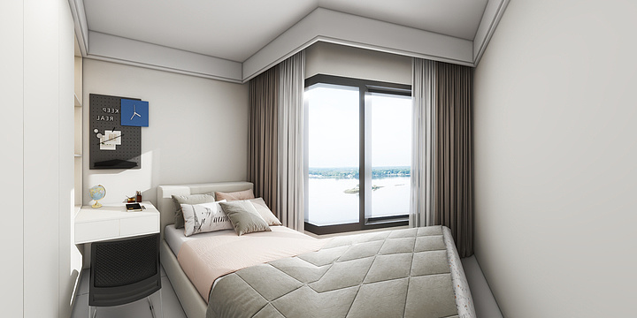 ---效果图设计----定LM-3-6-70平面+全屋效果图-装修设计方案