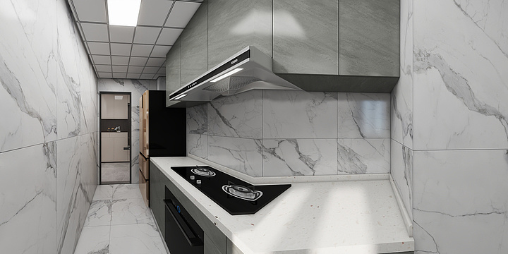 凡尘设计-贵汽馨苑-自住-装修设计方案