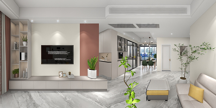 叶之feifei-四季花城5#大套1单元503（最新版）-装修设计方案