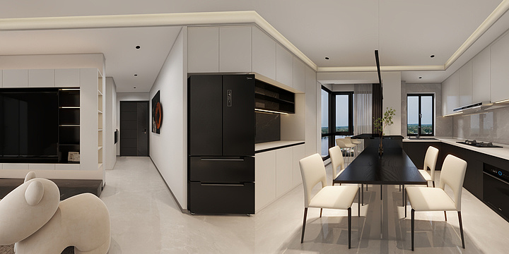 雷鸣装饰设计有限公司-敏捷悦府-装修设计方案