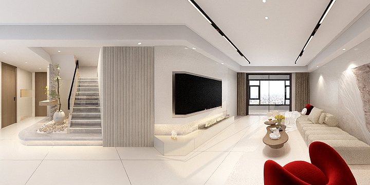 布拉格小木匠-桃花源著10-402一楼修改3-装修设计方案