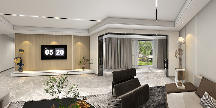 设计HOtQ-金水岸45栋701 0818-装修设计方案